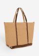 Tote Bag Linen Cabas S Ve31-v40435 Jute For Cheap