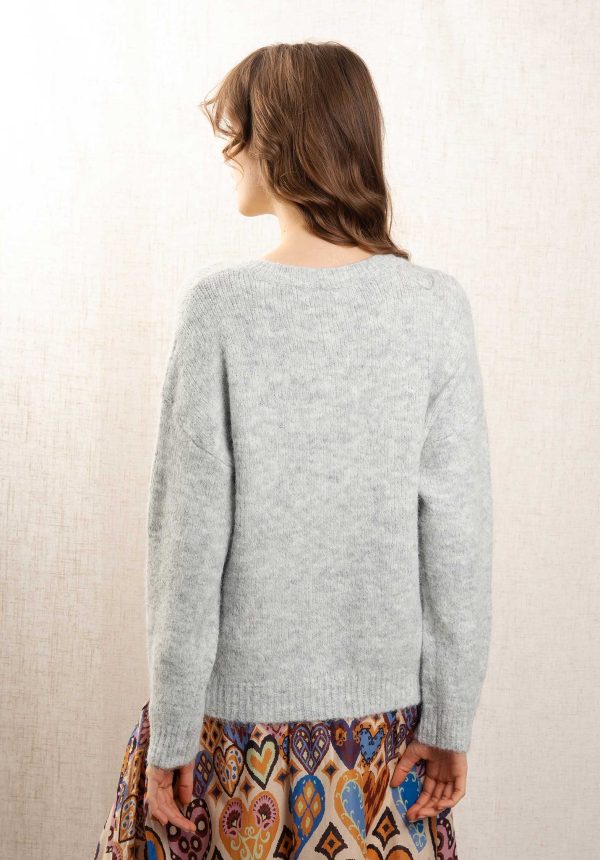 Cardigan Yp1511 Gris Online Hot Sale