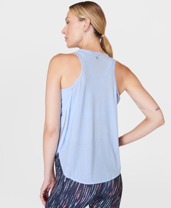 Zero Gravity Running Tank Sb9316 Breeze-Blue Sale