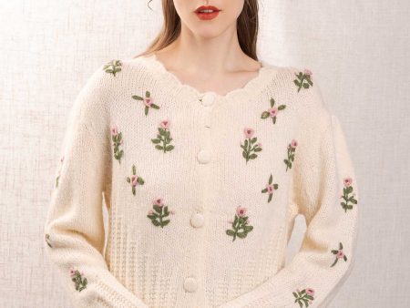 Cardigan Yhc7959 Blanc Cheap