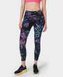 Power 7 8 Workout Leggings Sb5400a 78 Black-Paradise-Palms Sale