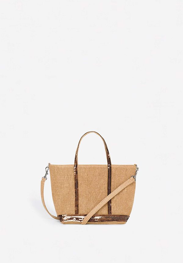 Mini Bag Linen Cabas Xs Ve31-v40410 Jute Hot on Sale