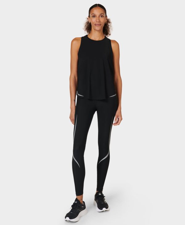 Zero Gravity Running Tank Sb9316 Black Online Sale