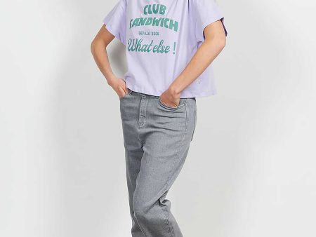 Tshirt Wt07 Club Sandwish Lilas-216 Online now