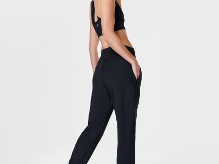 Gaia Yoga Pants Sb9555 Black Hot on Sale