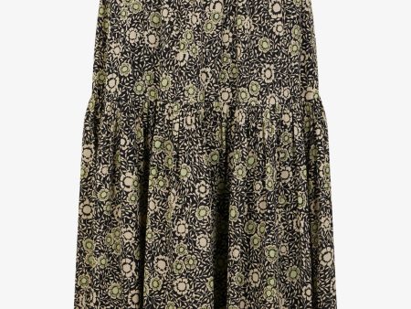 Skirt Damya Daj30a318 Khaki-Green Discount