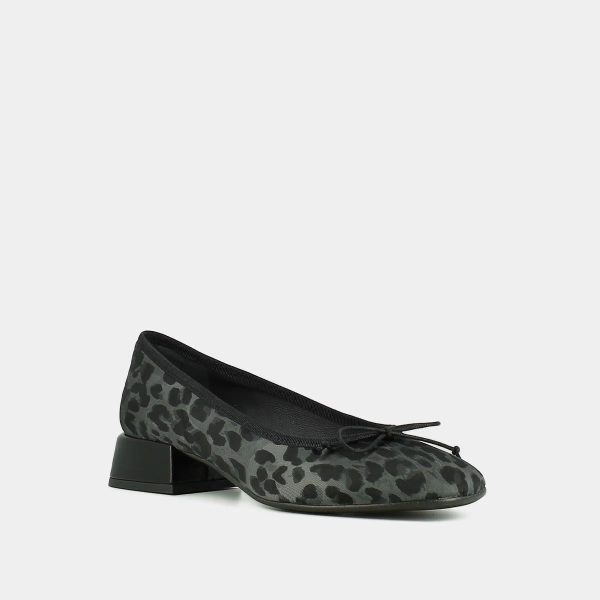 264- Dybil Textile Leopard-Gris For Discount