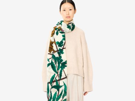 Scarf Et201par10 Green For Cheap