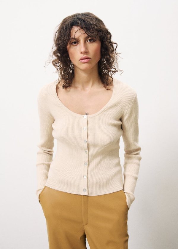 Cardigan Chm-24011 Ainoa Creme For Sale