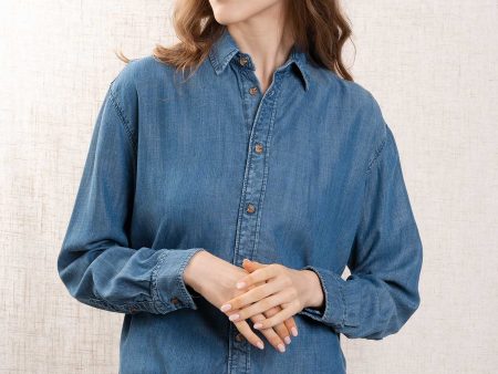 Denim Shirt Maria Azur Supply