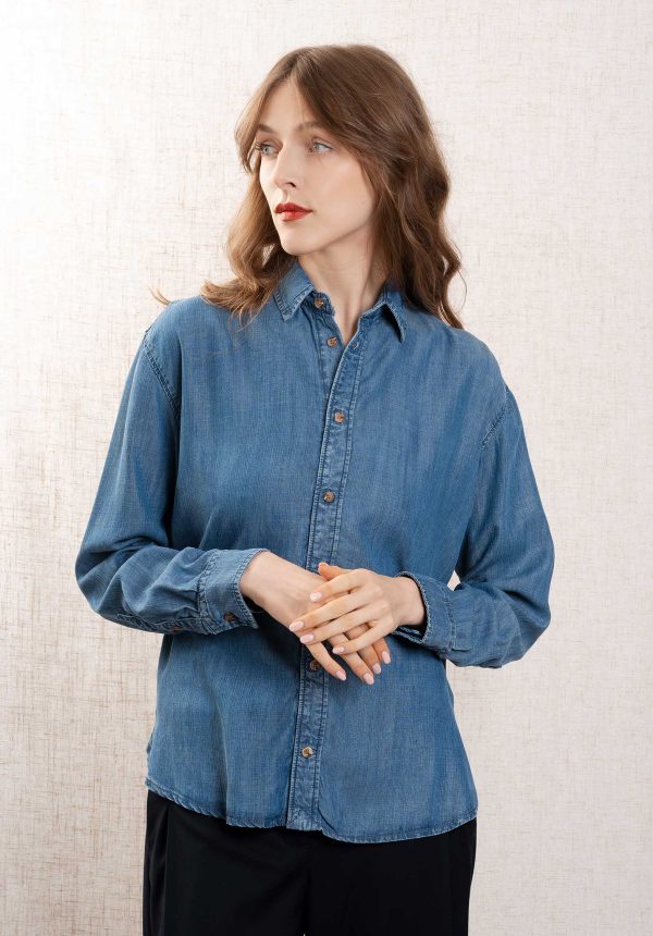 Denim Shirt Maria Azur Supply