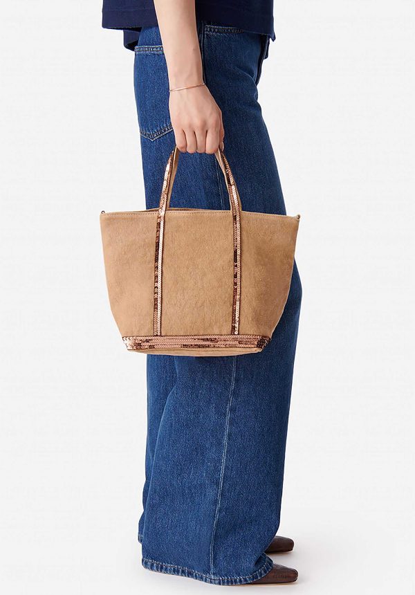 Tote Bag Linen Cabas S Ve31-v40435 Jute For Cheap