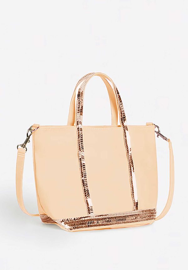 Mini Bag Canvas Cabas Xs Ve01-v40410 Cream For Cheap