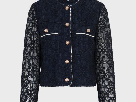 Jacket Risa Dbv46b124 Navy Online Sale