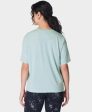 Soft Flow Studio Tee Sb9667 Muted-Teal-Blue on Sale