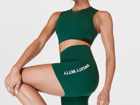 Power Ultrasculpt High Waist Advantage Short Sb9841 Retro-Green Online