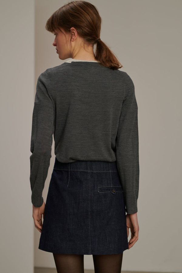 Denim Skirt Betsy Brut For Cheap