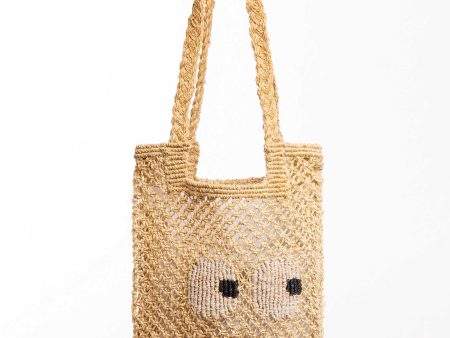 Beach Bag Stellin Stellina Big Eye Mustard Online now