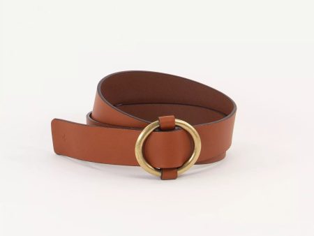 Belt Tisao Golden-Brown Fashion