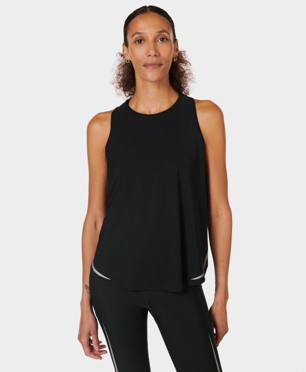 Zero Gravity Running Tank Sb9316 Black Online Sale