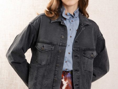 Denim Jacket 41646valter Grey Fashion