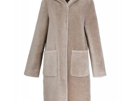 Coat Angelique 0525-Taupe Online Hot Sale