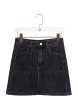 Denim Skirt 11039 Noir For Sale