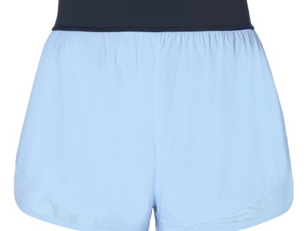 Tempo Run Shorts Colour Block Sb8828c Breeze-Blue Online Sale