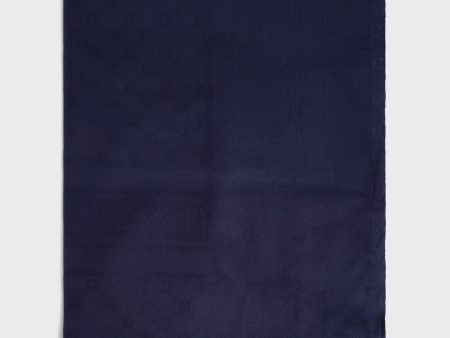 Scarf Domitille Dah17a294 Navy Supply