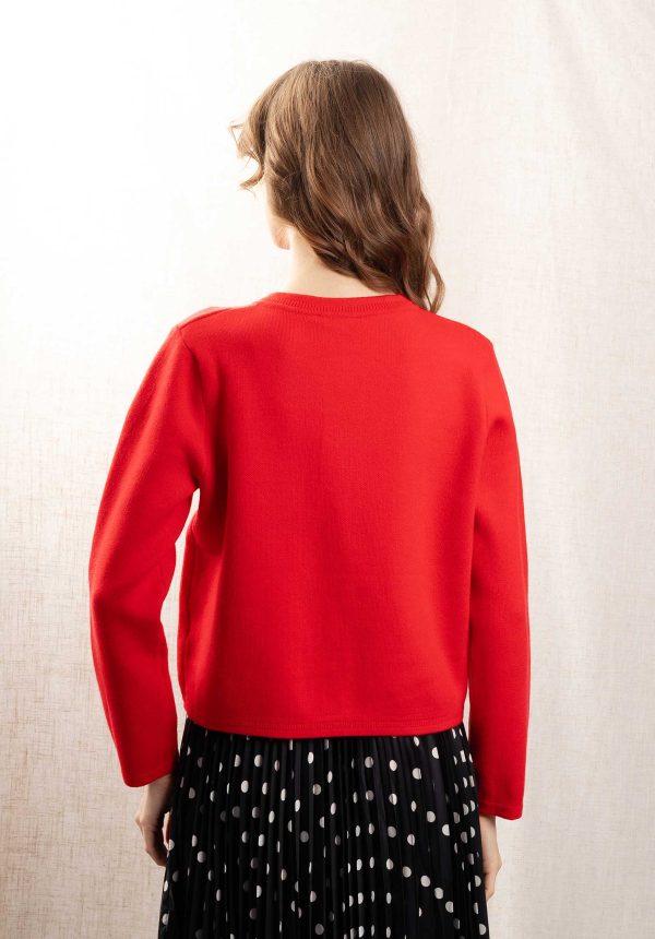 Cardigan Yp1543 Rouge Online