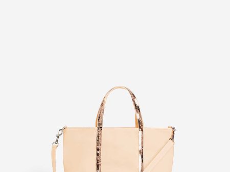 Mini Bag Canvas Cabas Xs Ve01-v40410 Cream For Cheap