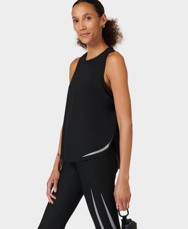 Zero Gravity Running Tank Sb9316 Black Online Sale