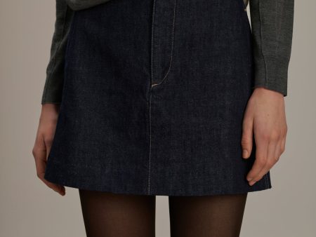 Denim Skirt Betsy Brut For Cheap