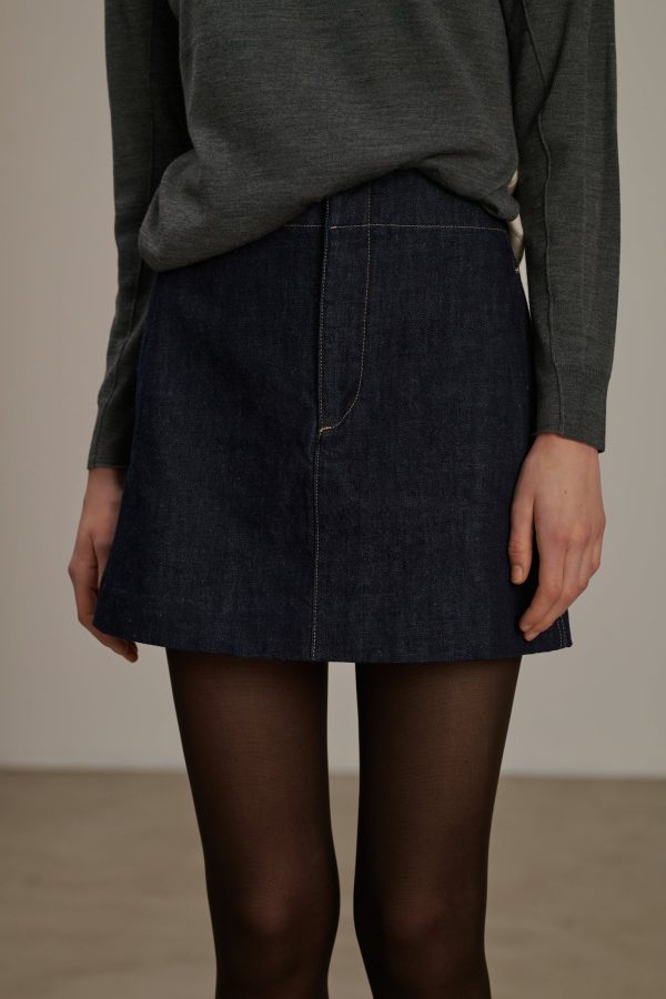 Denim Skirt Betsy Brut For Cheap