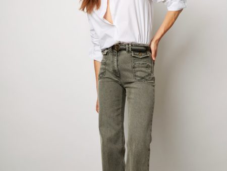 Trouser Anna Dyp15y312 Charcoal For Cheap