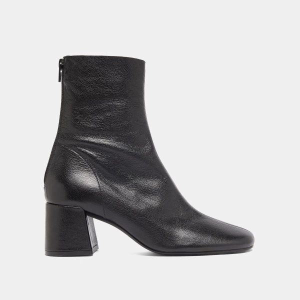 264- Denonie Cuir Graine Noir on Sale