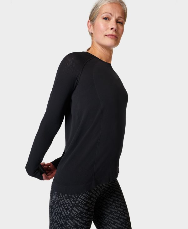 Athlete Seamless Featherweight Sb9450 Black Supply