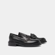 388- Paolo Cuir Noir Online Sale