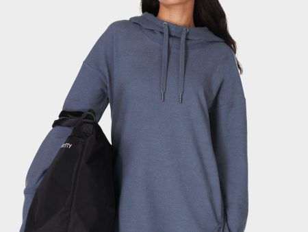 Escape Luxe Fleece Hoody Sb6426 Endless-Blue Online Sale