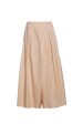 Box Pleated Flared Pants Sale