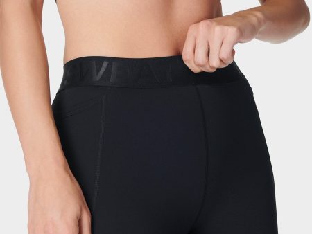 Power 7 8 Elastic Waist Gym Le Sb964478 Black Online Sale