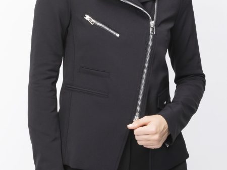 Asymmetric Biker Jacket Supply