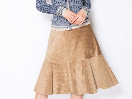 Ruffled Midi Skirt Online