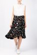 Floral Print Tie Waist Skirt For Discount