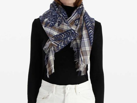 Scarf Et18he24 Navy Online Hot Sale