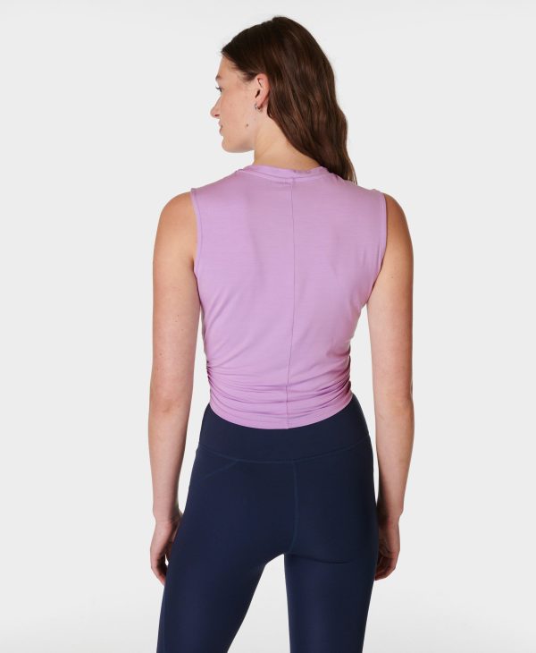 Wrap Front Tank Sb9921 Prism-Purple Online now