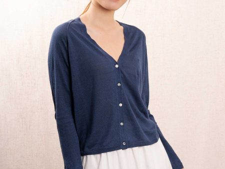 Cardigan Moana Bbma51 Moana Bbma517 06-Navy Fashion