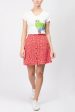 Floral Printed Button-Down Skirt For Discount