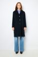 Coat Lathicia Dam08a037 Navy on Sale