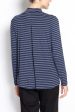 Turtleneck Striped Pullover For Discount